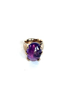 Large oval Amethyst ring