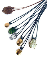 Mica specimen necklace