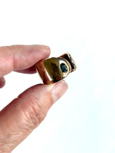 bronze open wabi sabi w/sapphire