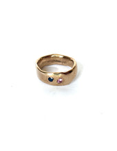 Pink/Blue Sapphire Ring