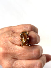 Agate in Bronze Ring