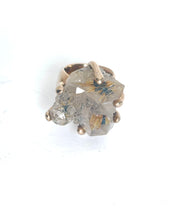 Rutile included Quartz cluster ring