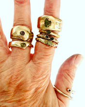 Montana Sapphire bronze ring