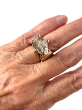 Topaz Point bronze ring