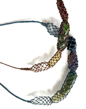 Blue/green lucky charm necklace