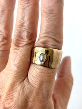 Montana Sapphires wide band ring