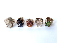 Large Elestial Quartz ring