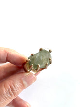 Dream Quartz claw-set ring