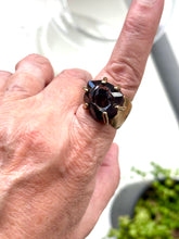 Natural Garnet Ring