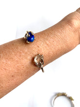 Bracelet • lapis lazuli/topaz