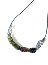 Blue/green lucky charm necklace