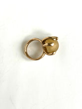 Small gobi agate specimen ring