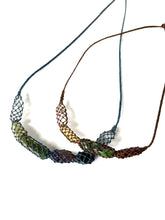 Blue/green lucky charm necklace