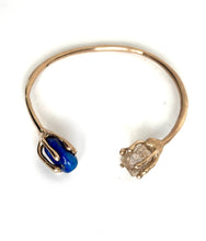 Bracelet • lapis lazuli/topaz