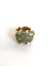 Dream Quartz claw-set ring