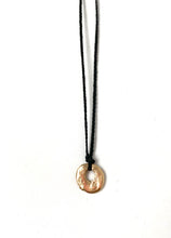 14k gold disco necklace