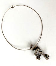 Vintage Scandinavian sterling silver choker