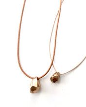 faceted drop - charm