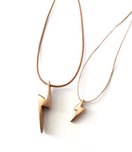 large lightning bolt - charm