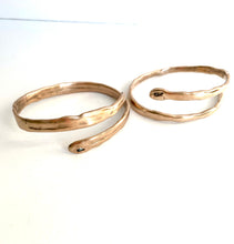 snake wrap bracelet - bronze