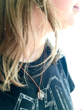 herkimer diamond caged in 14k gold